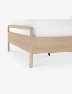 Tierney Leather Bed