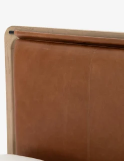 Tierney Leather Bed