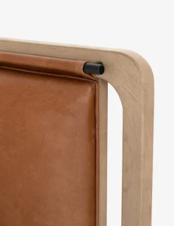 Tierney Leather Bed