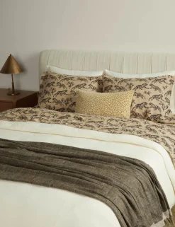 Tiger Hemp Sheet Set by Sarah Sherman Samuel