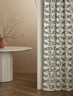 Tiger Jacquard Curtain Panel by Sarah Sherman Samuel