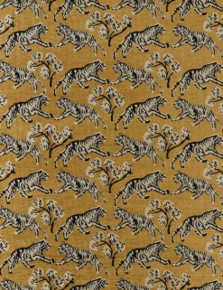 Tiger Jacquard Fabric by Sarah Sherman Samuel