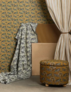 Tiger Jacquard Fabric by Sarah Sherman Samuel
