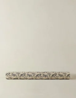 Tiger Jacquard Long Bolster Pillow by Sarah Sherman Samuel