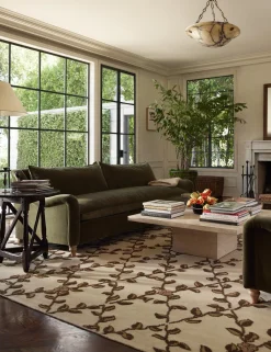 Tillar Hand-Knotted Wool Rug by Jake Arnold