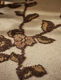 Tillar Hand-Knotted Wool Rug by Jake Arnold