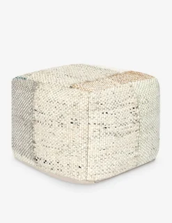 Timbre Square Pouf
