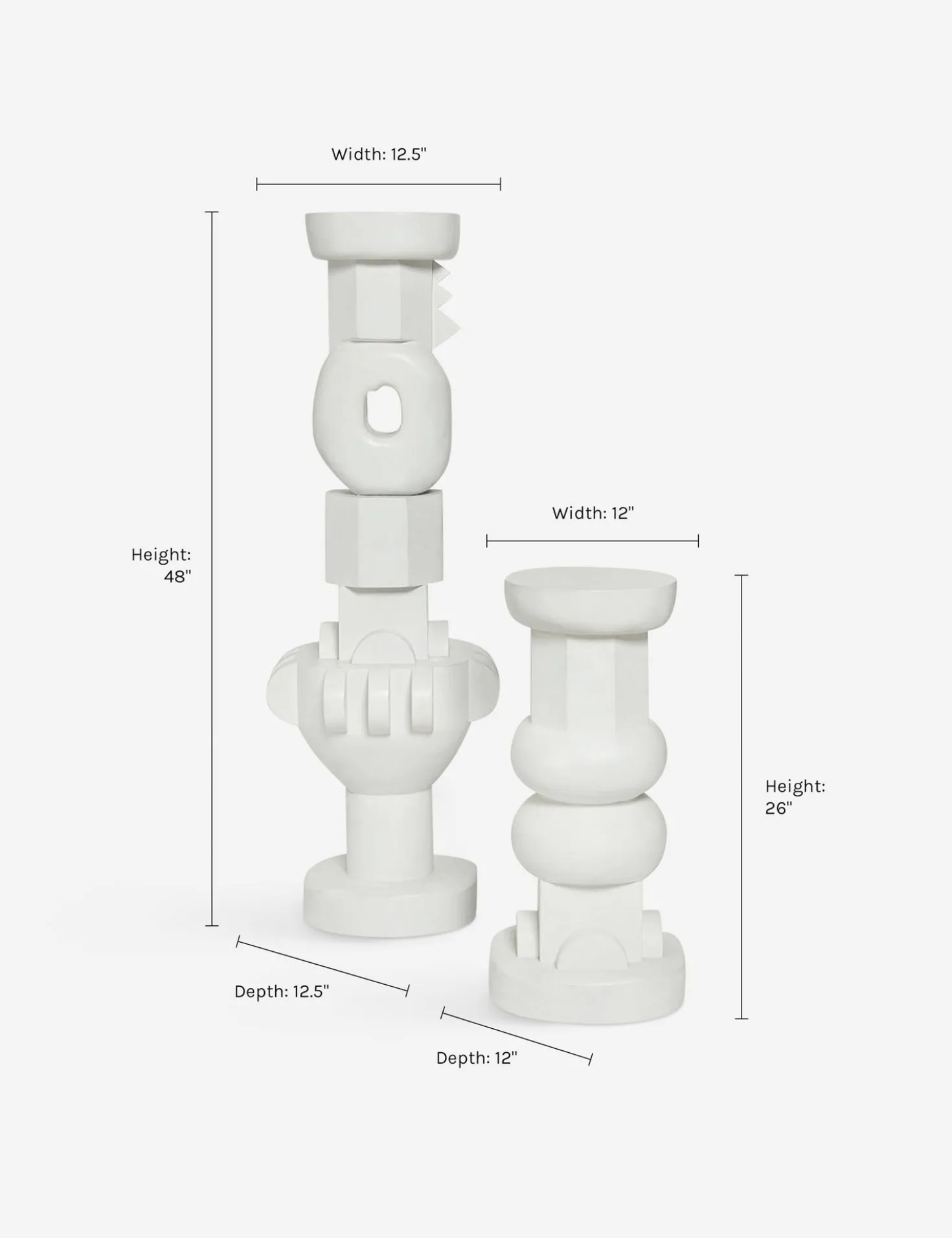 Toivo Pedestal by Sarah Sherman Samuel