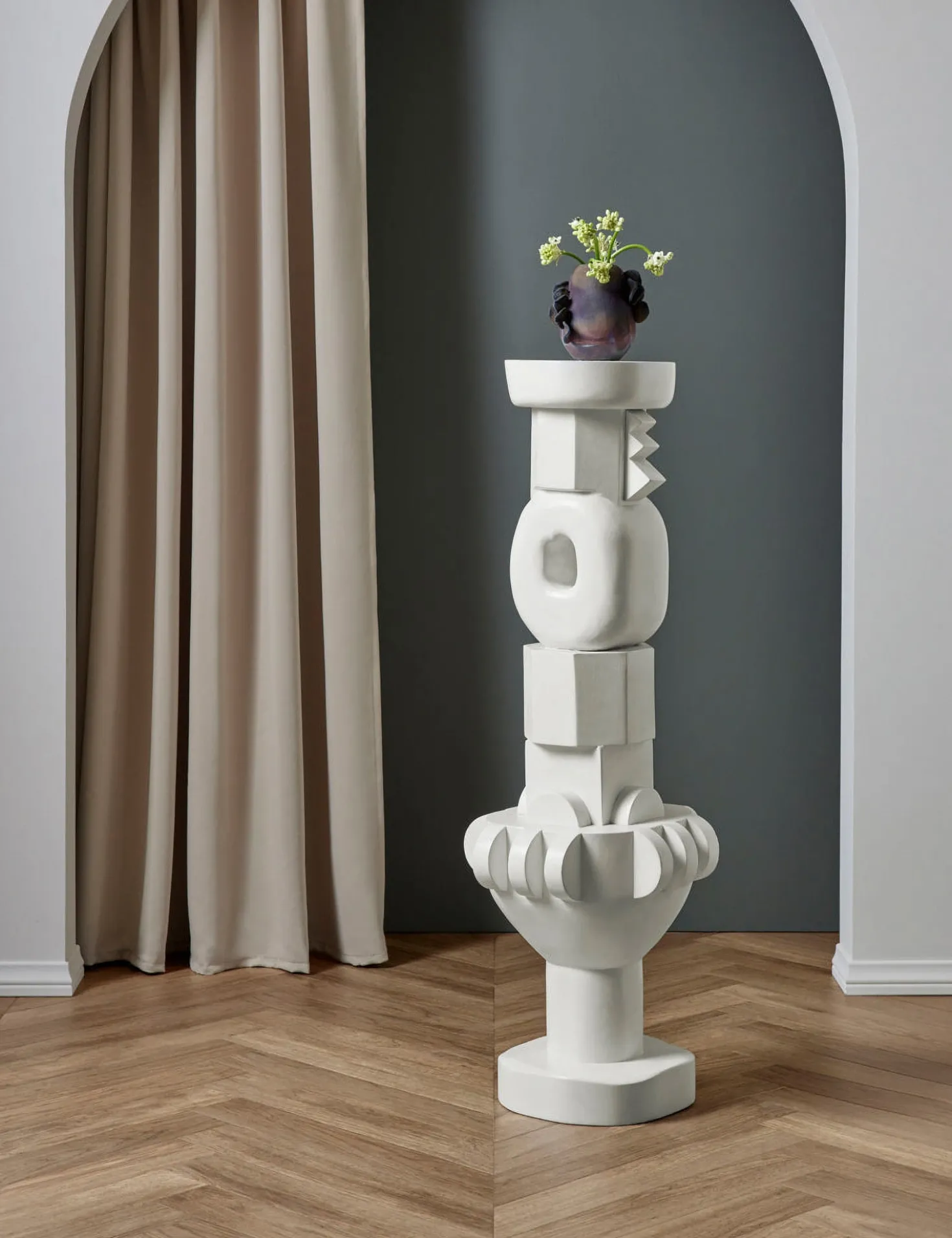 Toivo Pedestal by Sarah Sherman Samuel