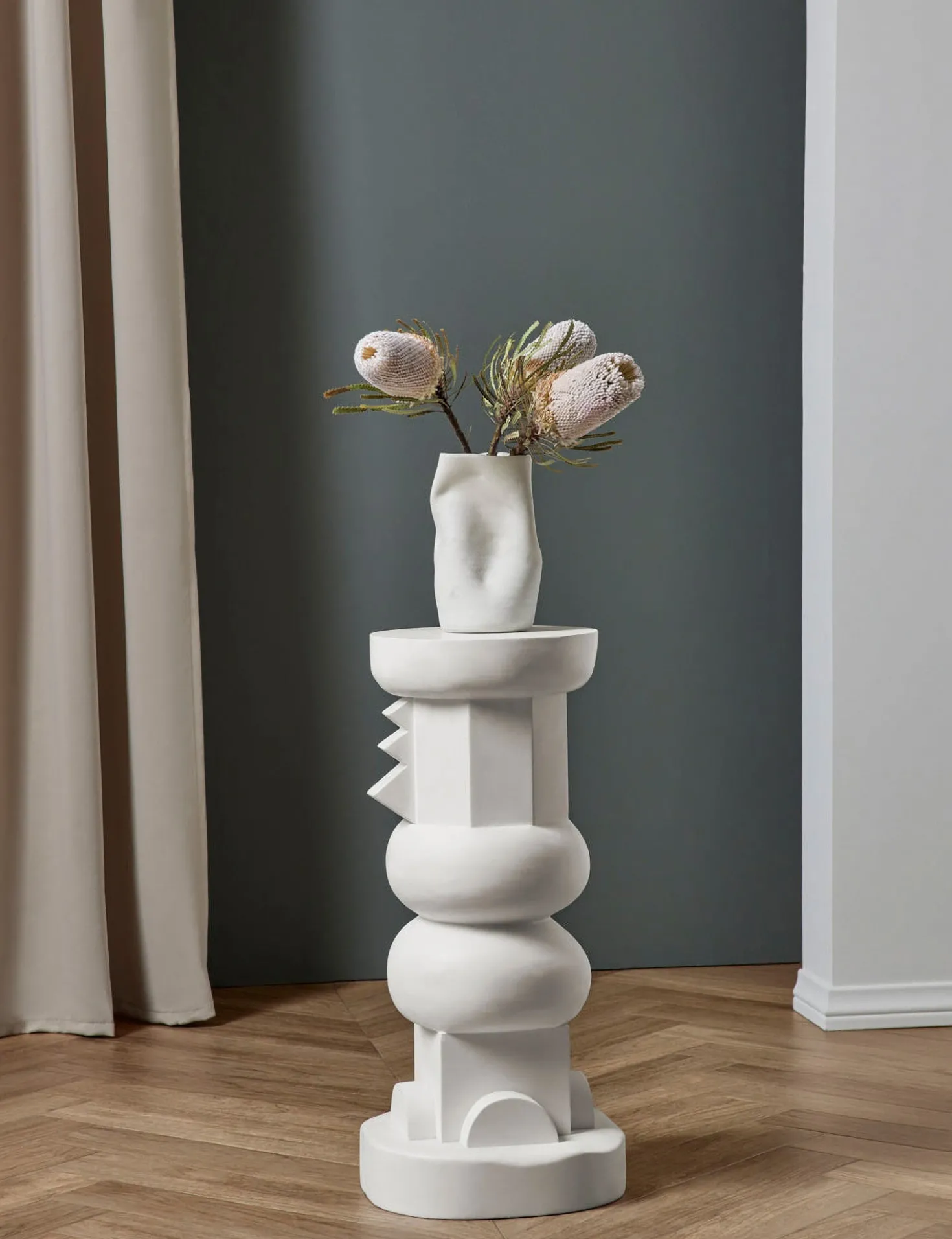 Toivo Pedestal by Sarah Sherman Samuel