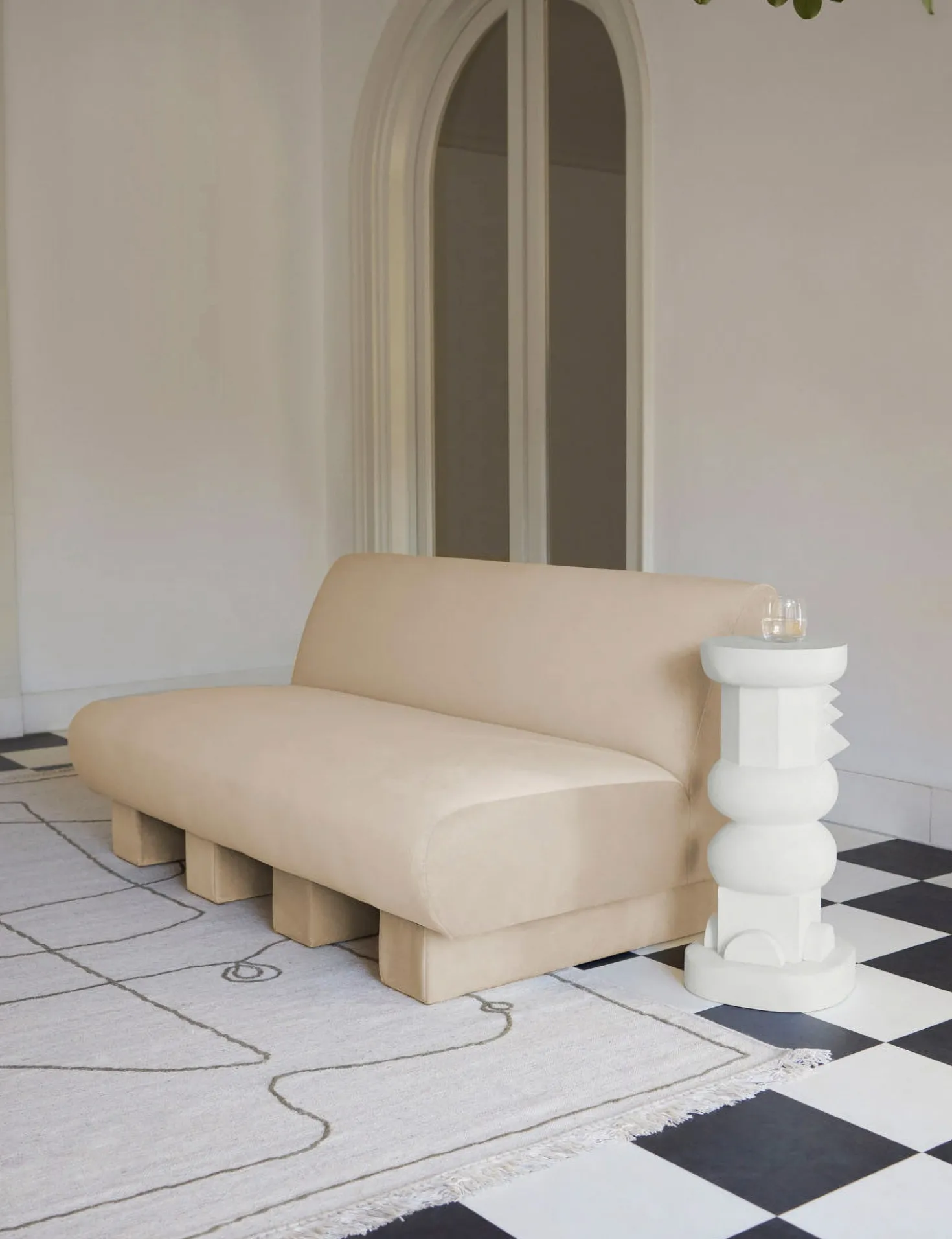 Toivo Pedestal by Sarah Sherman Samuel