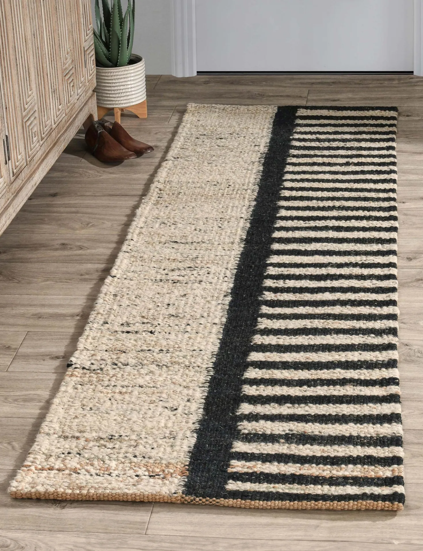 Topanga Hand-Loomed Wool-Blend Rug