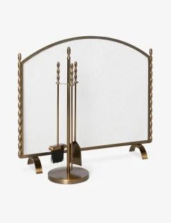 Topia Fireplace Tool Set by Ginny Macdonald