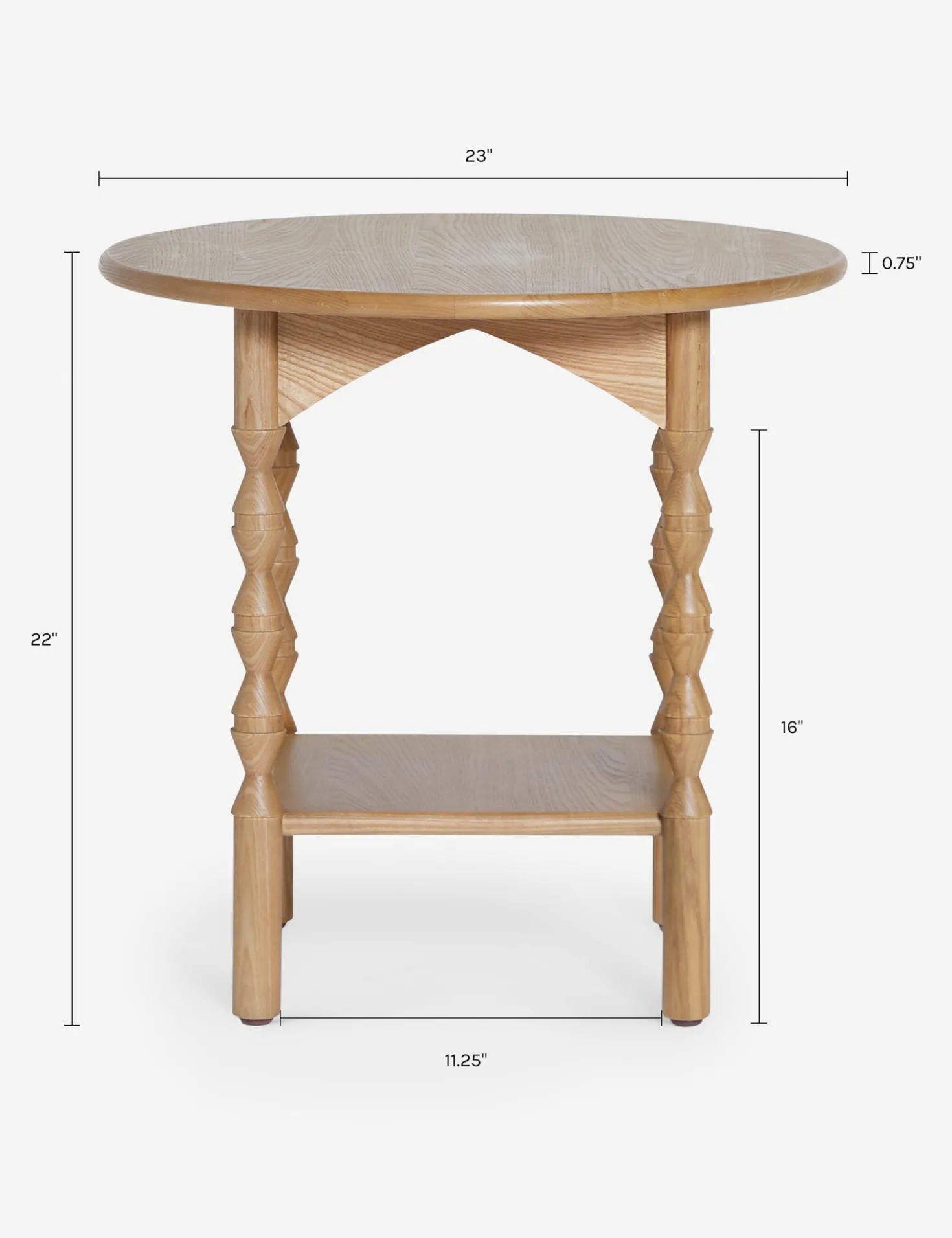 Topia Round Side Table by Ginny Macdonald