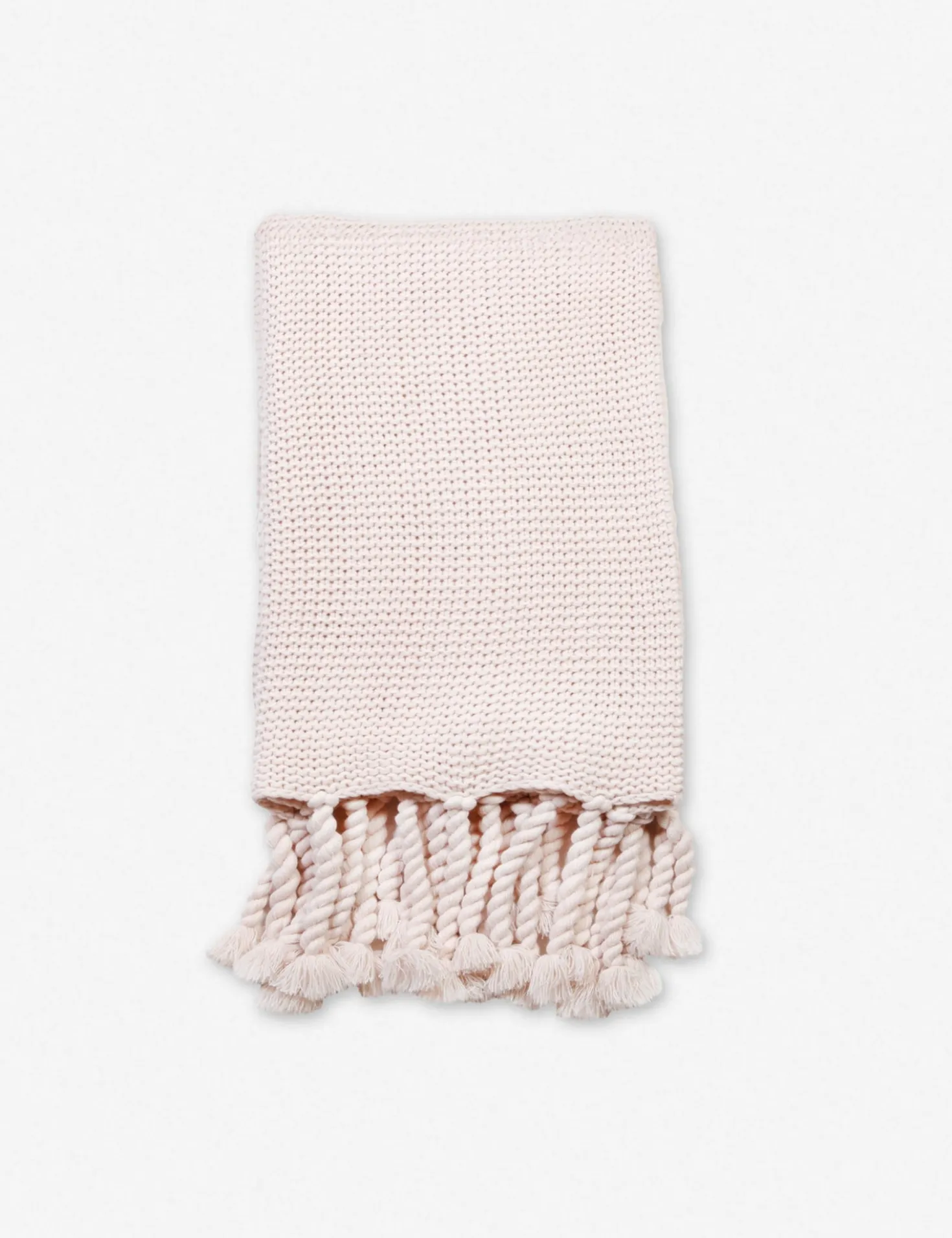 Trestles Chunky Knit Throw by Pom Pom at Home