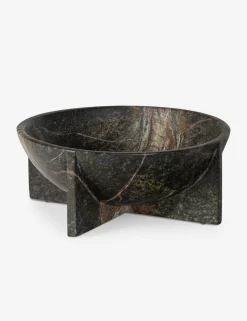 Tribune Marble Bowl by Regina Andrew