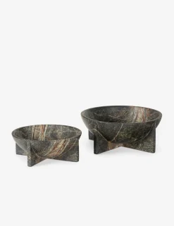 Tribune Marble Bowl by Regina Andrew