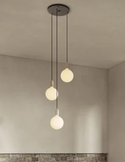 Triple Pendant Light with Sphere IV by Tala