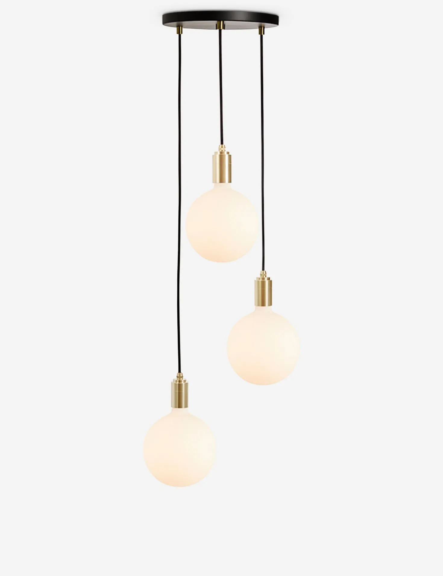 Triple Pendant Light with Sphere IV by Tala