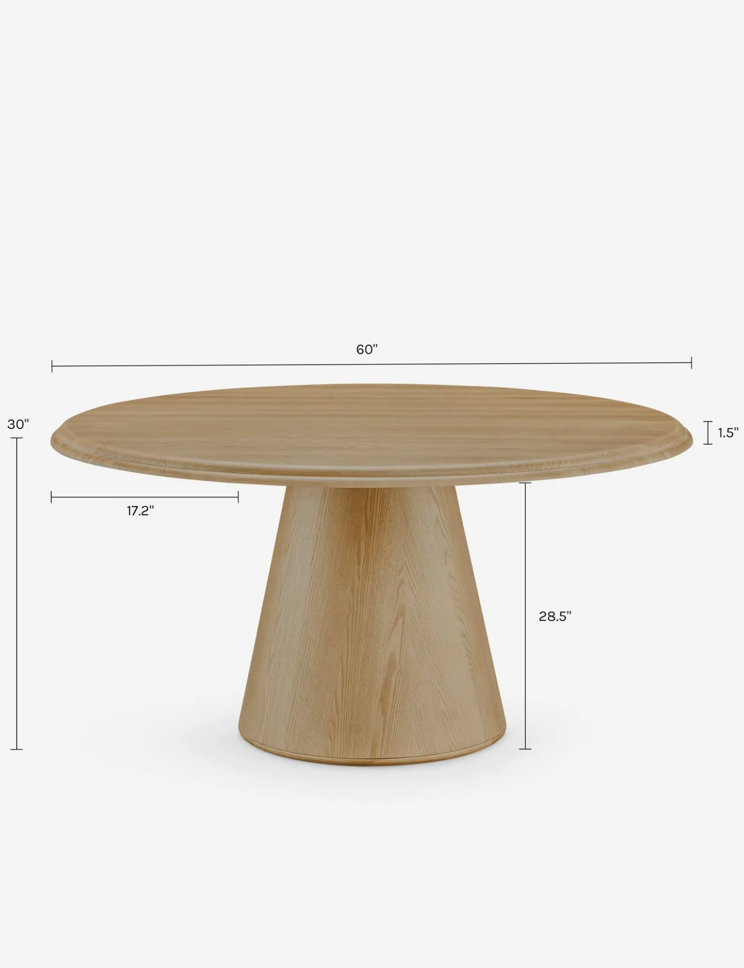 Tutto Round Dining Table by Gillian Segal for Moe's