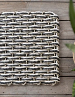 Two Tone Doormat by The Rope Co.