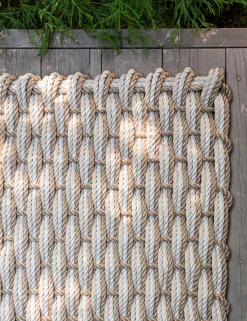 Two Tone Doormat by The Rope Co.