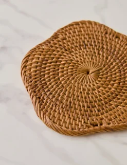 Tyna Rattan Coasters (Set of 4)