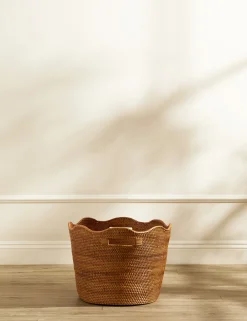 Tyna Rattan Laundry Basket
