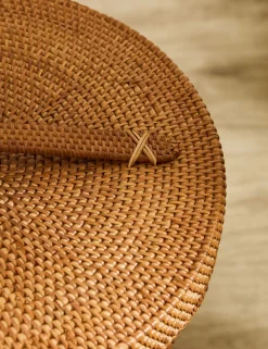Tyna Rattan Lidded Hamper