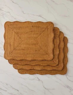 Tyna Rattan Placemats (Set of 4)