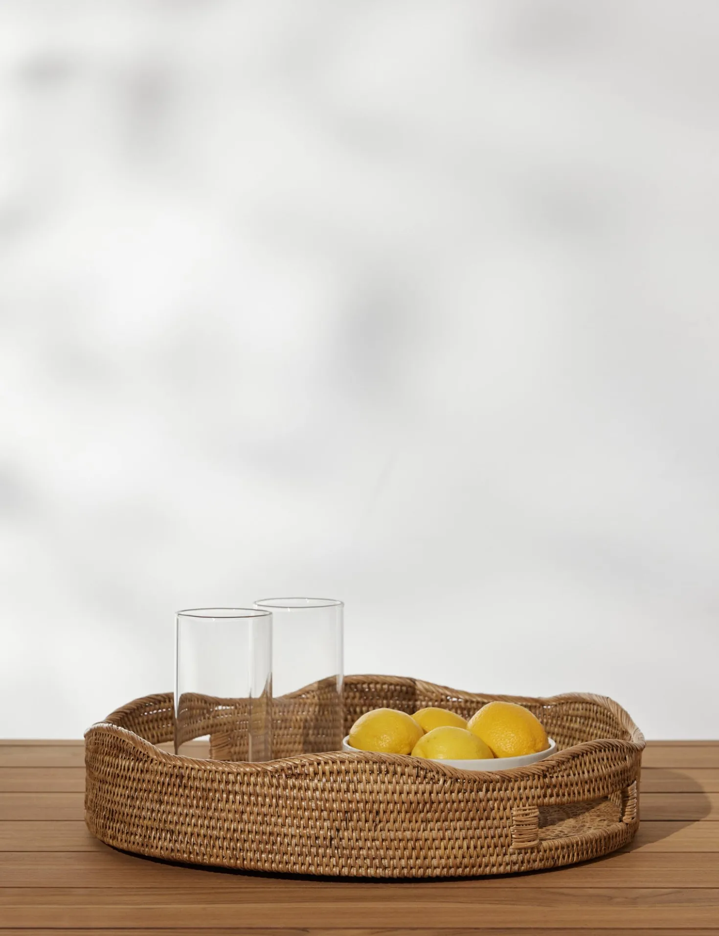 Tyna Rattan Tray