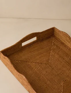 Tyna Rattan Tray