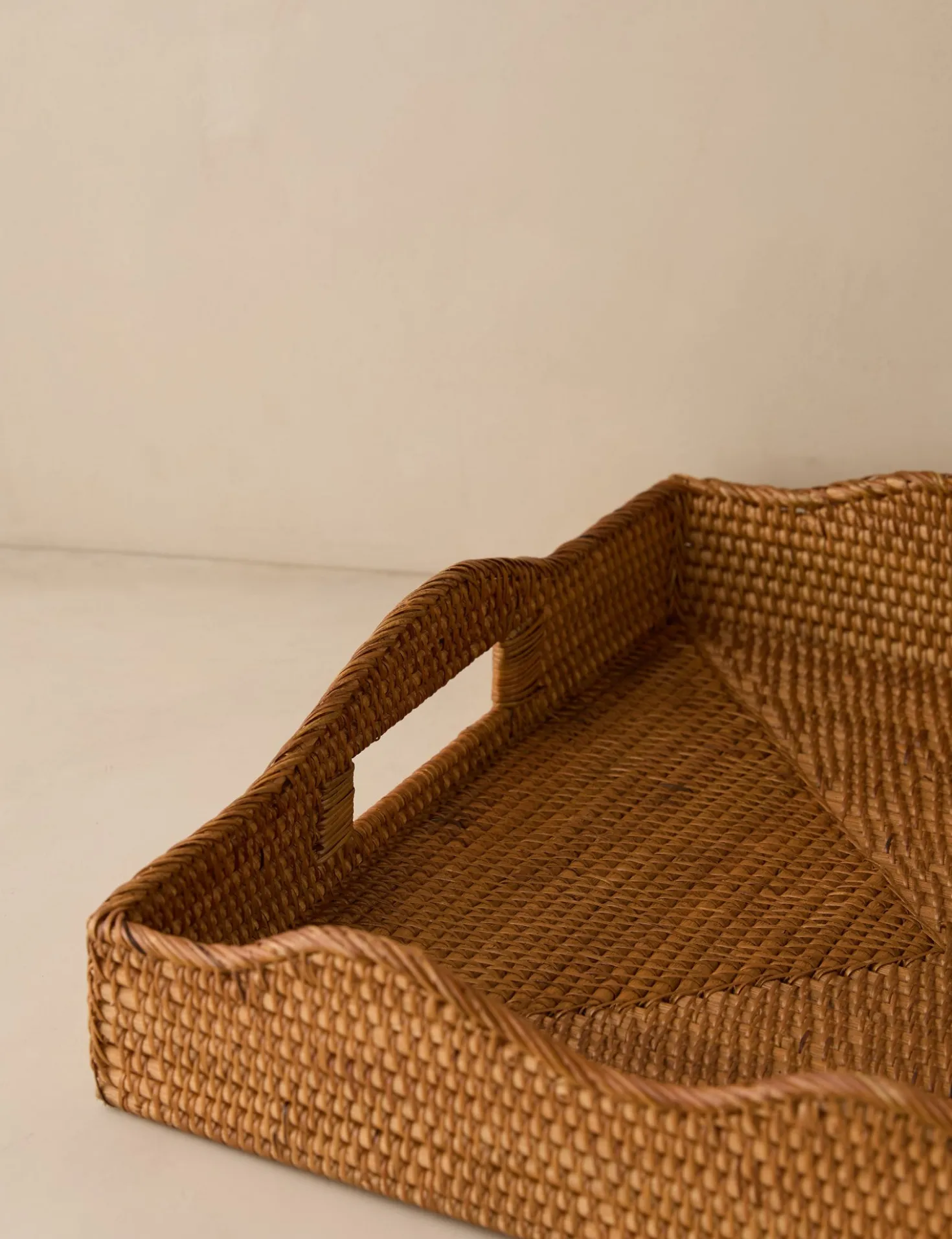 Tyna Rattan Tray