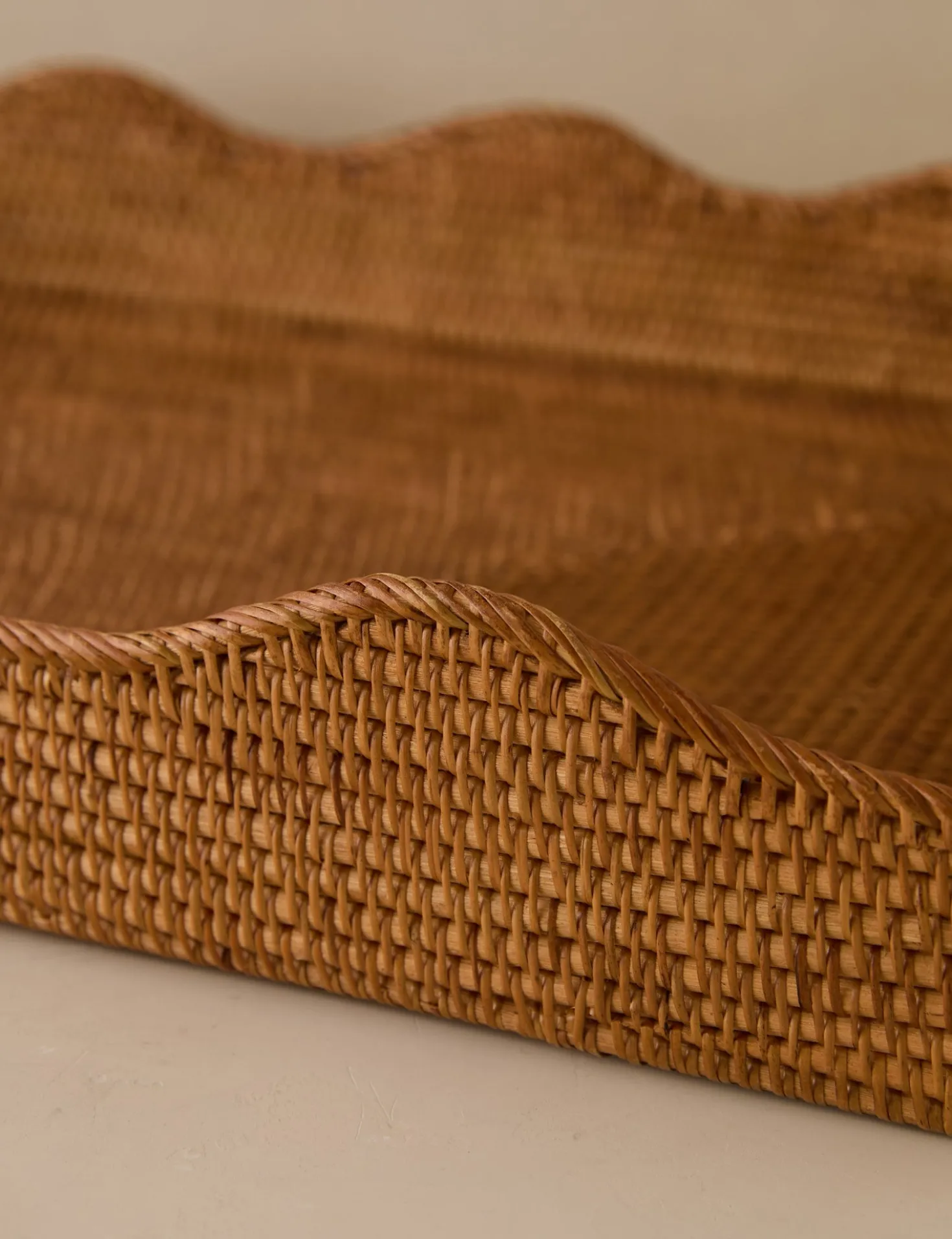 Tyna Rattan Tray