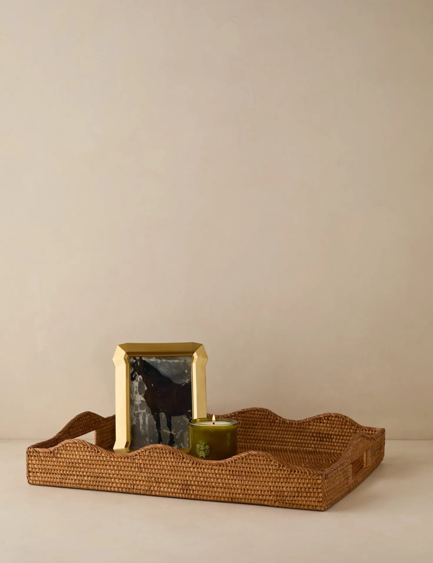Tyna Rattan Tray