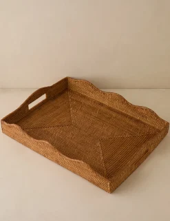 Tyna Rattan Tray