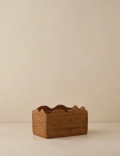 Tyna Rattan Utensil Caddy