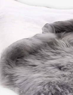 Vale Ombre Sheepskin Throw