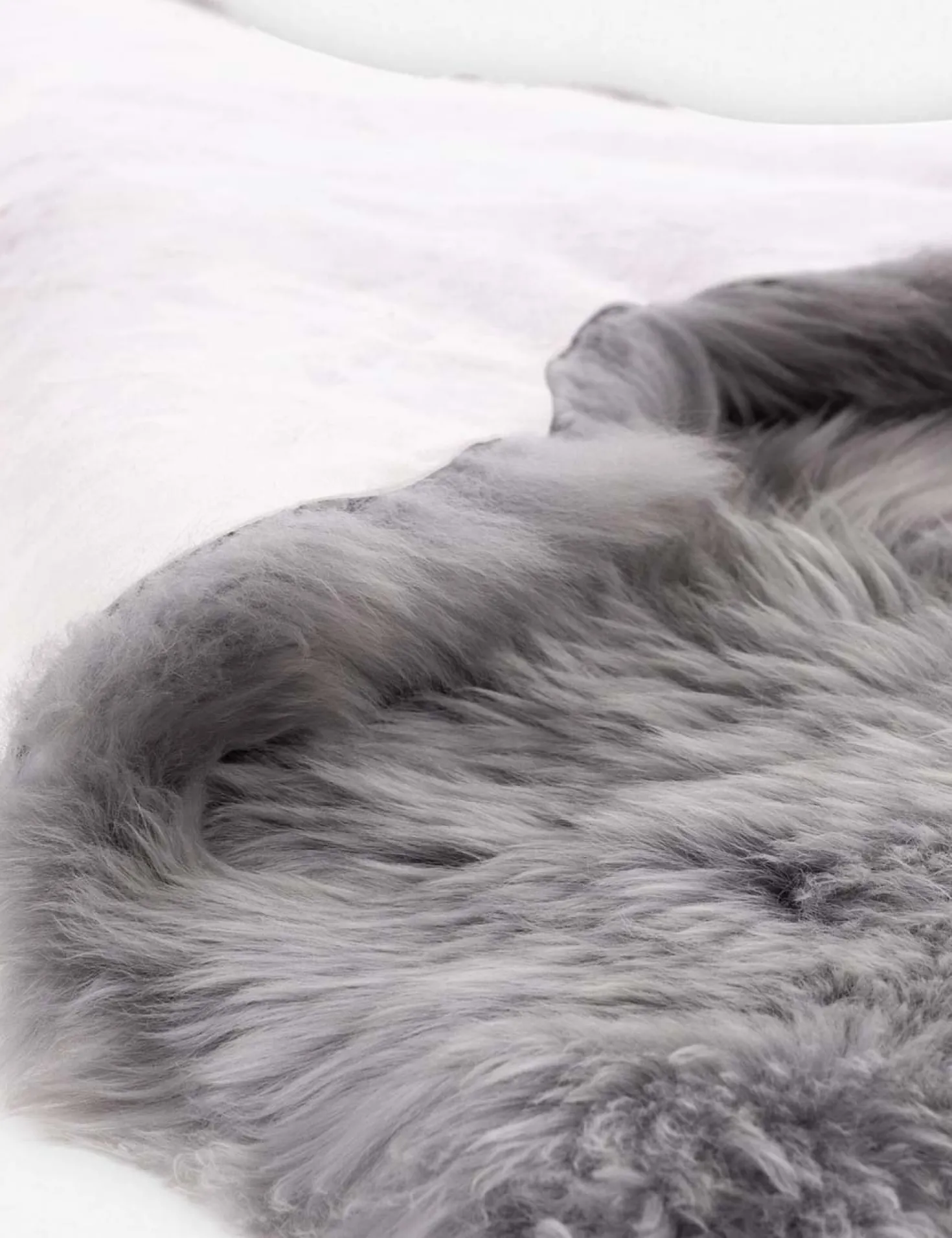 Vale Ombre Sheepskin Throw