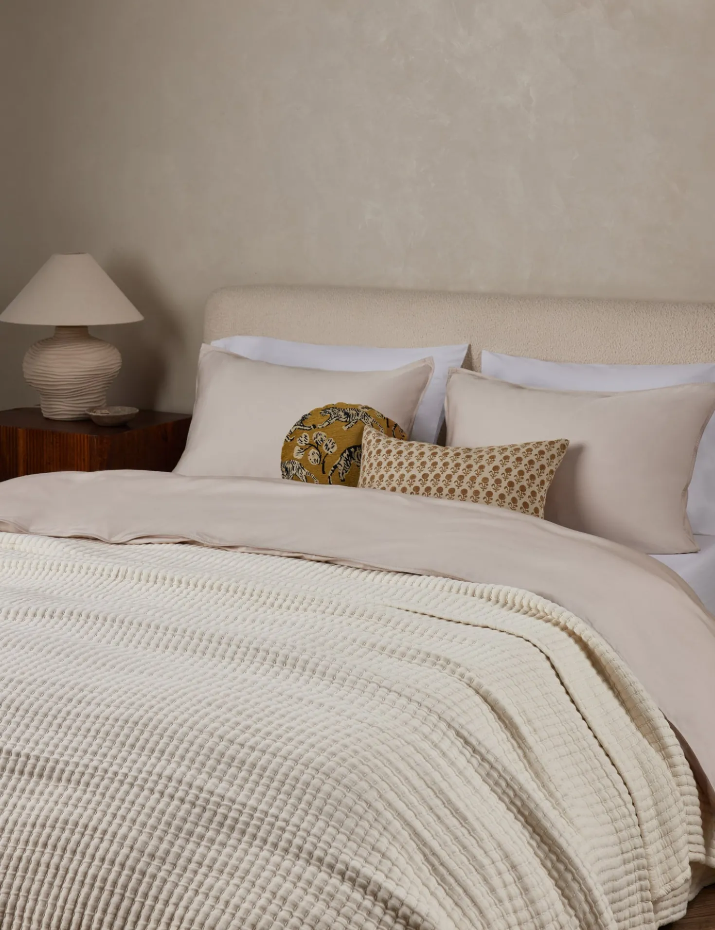 Vancouver Cotton Coverlet by Pom Pom at Home