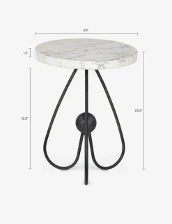 Vanetta Round Side Table