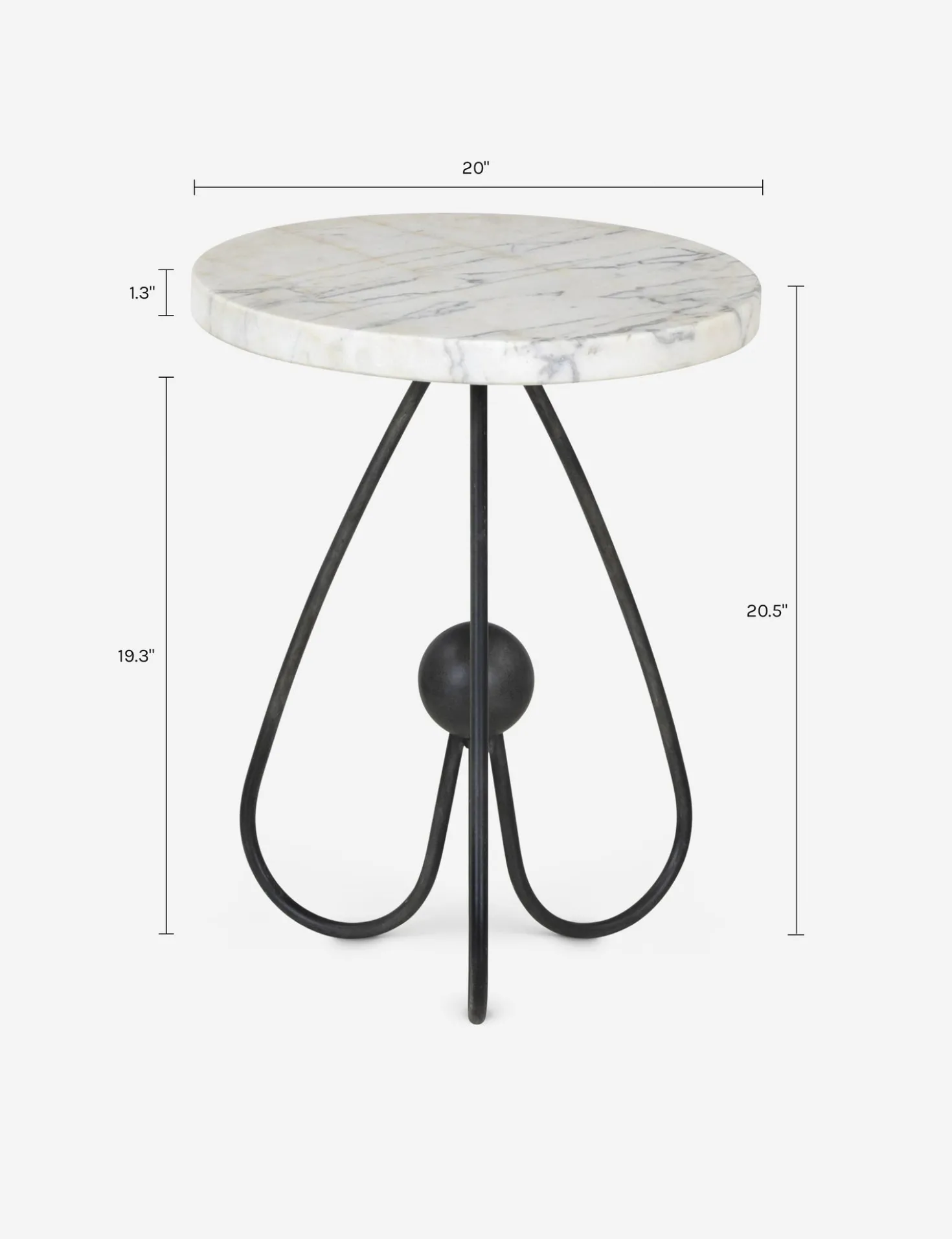 Vanetta Round Side Table