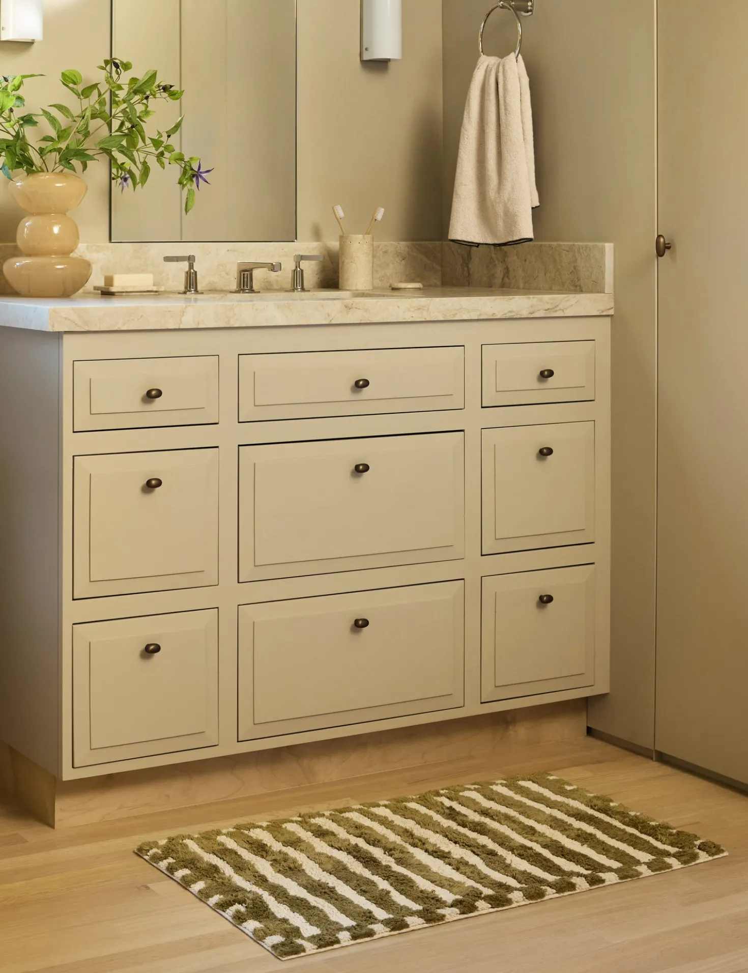 Vela Organic Cotton Bath Mat by Sarah Sherman Samuel
