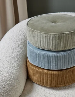 Velvet Disc Pillow by Sarah Sherman Samuel