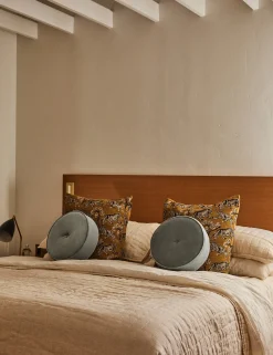 Velvet Disc Pillow by Sarah Sherman Samuel