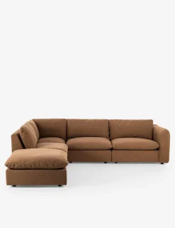 Verbena 4-Piece Sectional Sofa With Ottoman