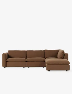 Verbena 4-Piece Sectional Sofa With Ottoman