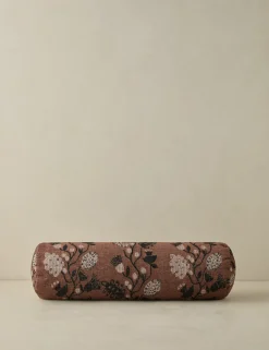 Vini Botanical Jacquard Bolster Pillow by Sarah Sherman Samuel