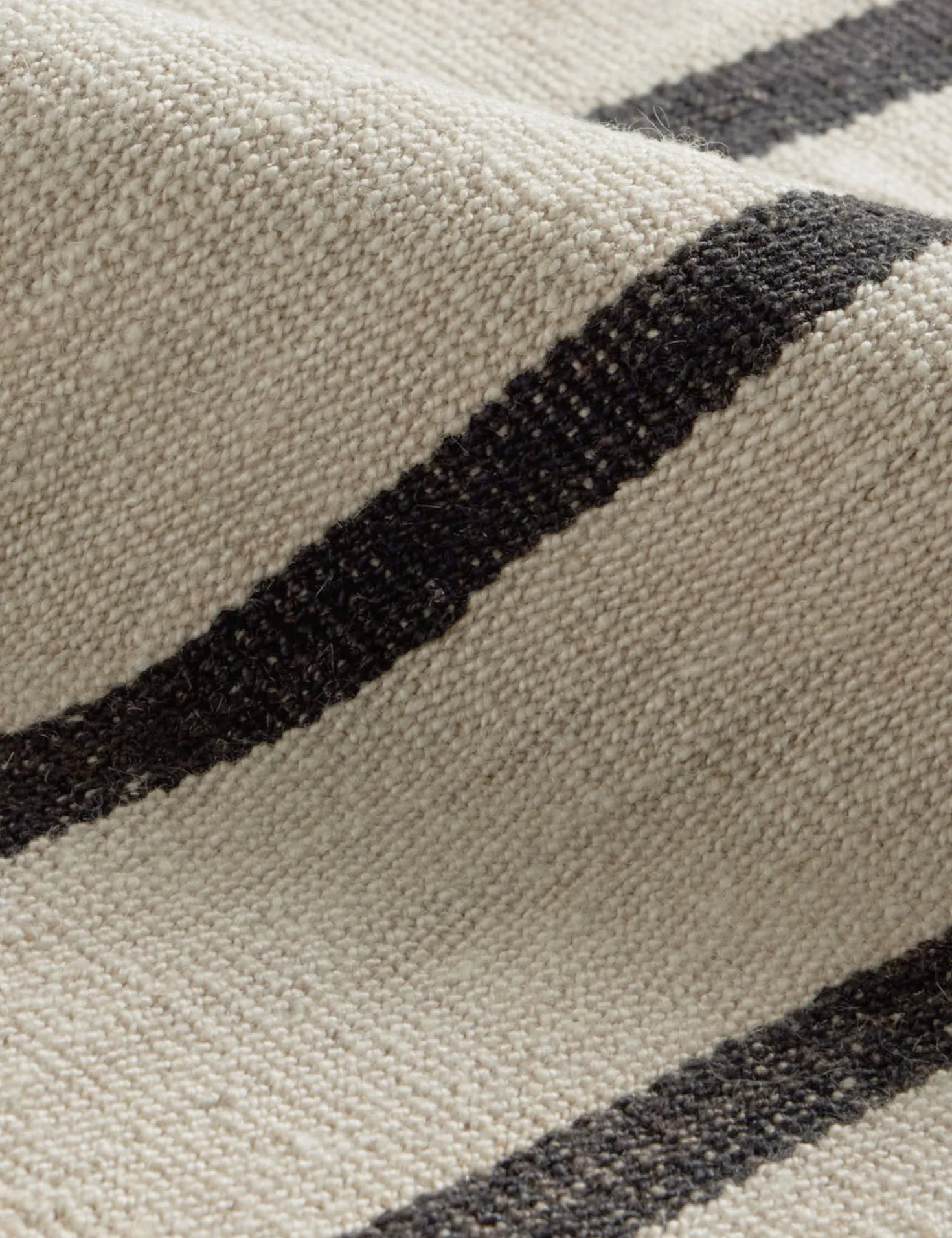 Vintage Kilim Flatweave Wool Rug No. 38, 6'3" x 10'12"