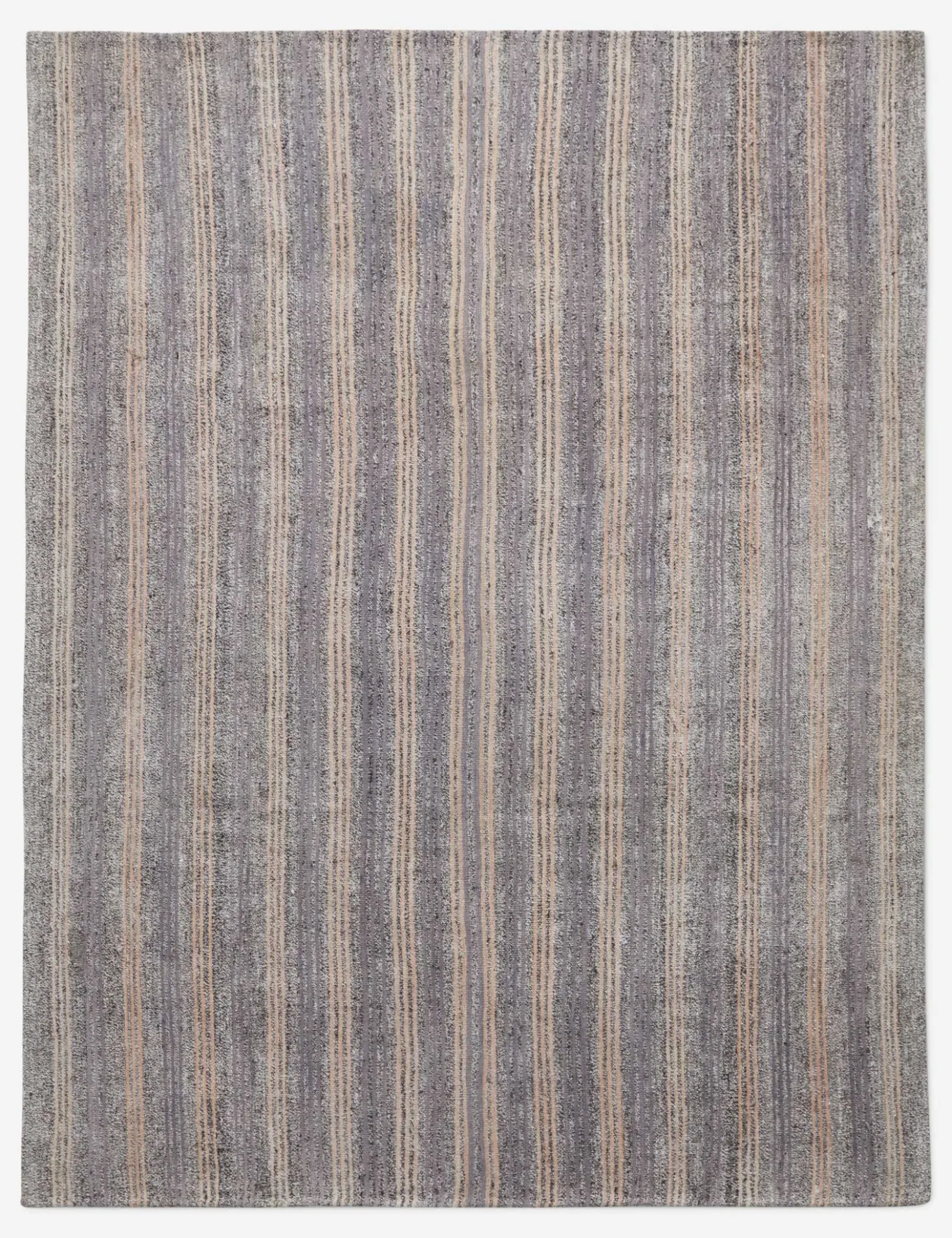 Vintage Kilim Flatweave Wool Rug No. 44, 3' x 8'11"
